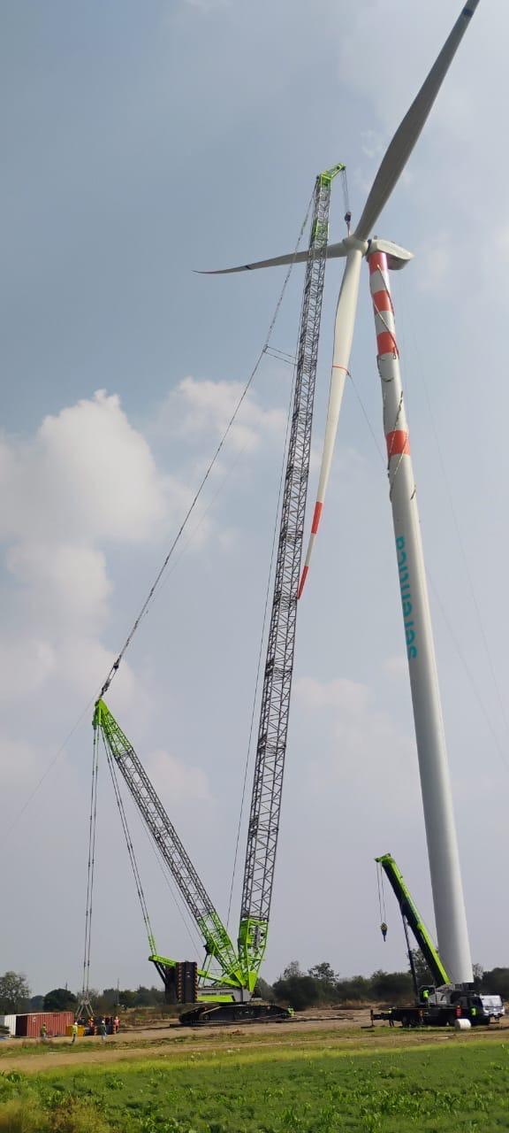 Wind Turbine Erection