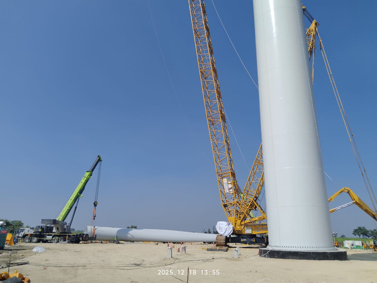 Wind Turbine Erection